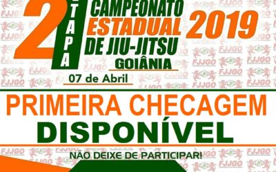 1ª Checagem – Estadual 2019 – 2ª Etapa